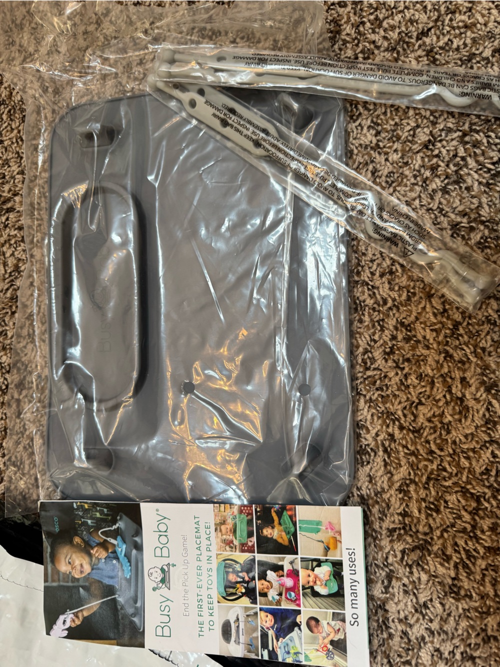 Gray Replacement Tray for Portable Activity Board